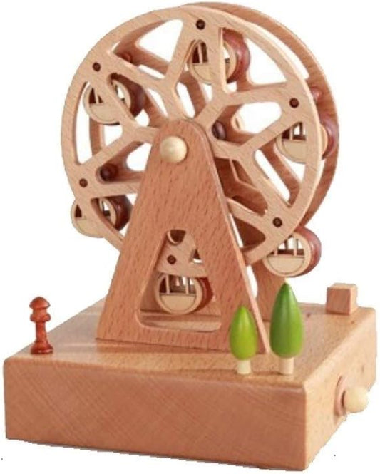 Stylish and refined Music Box, Music Box, Valentines Day Gifts To Send His Girlfriend Ms. Girlfriend Girlfriends Wife Birthday Gift, Girls Wooden Ferris Wheel Boutique gift