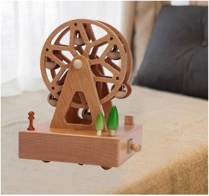 Stylish and refined Music Box, Music Box, Valentines Day Gifts To Send His Girlfriend Ms. Girlfriend Girlfriends Wife Birthday Gift, Girls Wooden Ferris Wheel Boutique gift