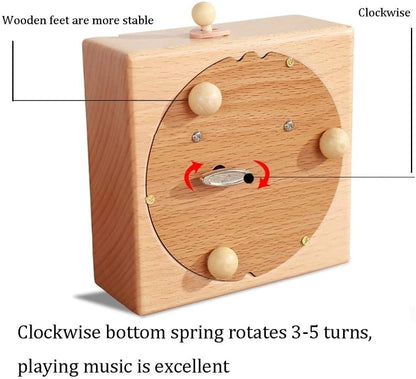 Stylish and refined Music Box, Music Box, Valentines Day Gifts To Send His Girlfriend Ms. Girlfriend Girlfriends Wife Birthday Gift, Girls Wooden Ferris Wheel Boutique gift