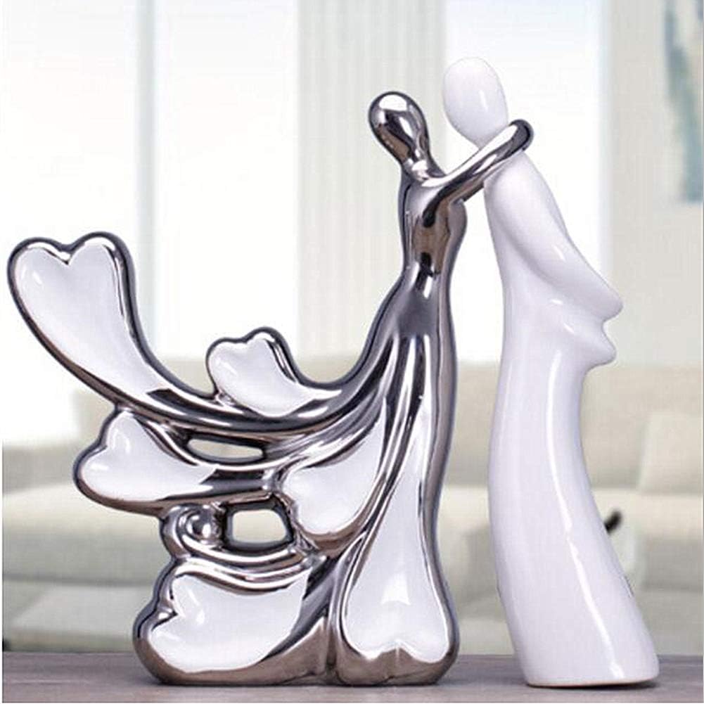 Anding Passionate Lovers Hug Couples Statues Ms. Men's Wedding Gifts Home Living Room Decoration Sculpture 3122