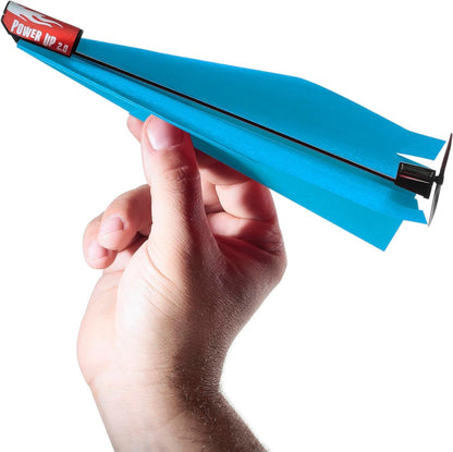 POWERUP 2.0 Paper Airplane Conversion Kit | Electric Motor for DIY Paper Planes | Fly Longer and Farther | Perfect for Kids & Adults | Ready to Use Aeroplane Engine Kits