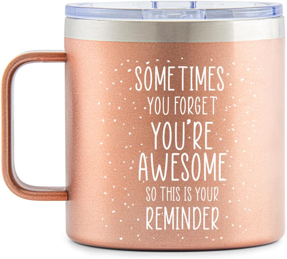 KLUBI Mothers Day Gifts for Mom From Daughter - Sometimes You Forget You Are Awesome Gifts For Women Birthday Gifts for Women Who Have Everything Fun Teacher Appreciation Gifts for Friends Female