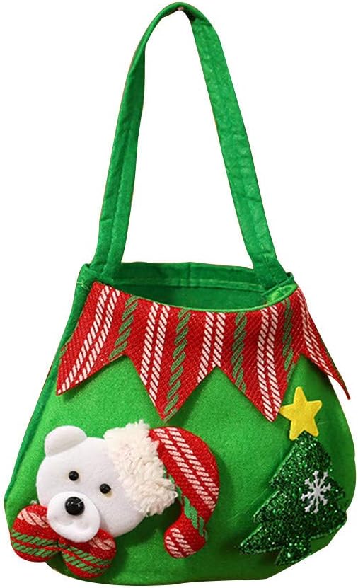 Zewuai Christmas Decoration Christmas Bag Candy Bag Christmas Trees Christmas Ornament New Year Bulk Pallets for Sale Christmas Ornament Gift Card Cheap Stocking Stuffers Under 2 Dollar