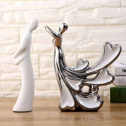 Anding Passionate Lovers Hug Couples Statues Ms. Men's Wedding Gifts Home Living Room Decoration Sculpture 3122