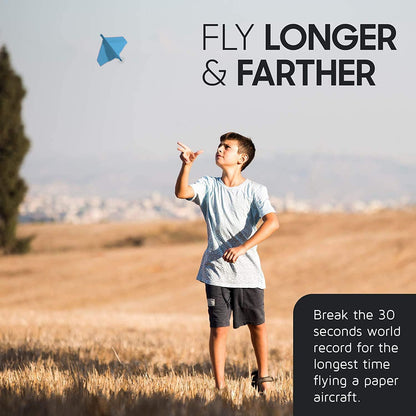 POWERUP 2.0 Paper Airplane Conversion Kit | Electric Motor for DIY Paper Planes | Fly Longer and Farther | Perfect for Kids & Adults | Ready to Use Aeroplane Engine Kits