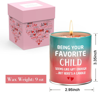 Christmas Gifts for Mom from Daughter Son Best Mom Gifts Mother Day Birthday Gifts Ideas for Mom Christmas Stocking Stuffers Funny Unique Scented Candles Gifts for Mama 9oz