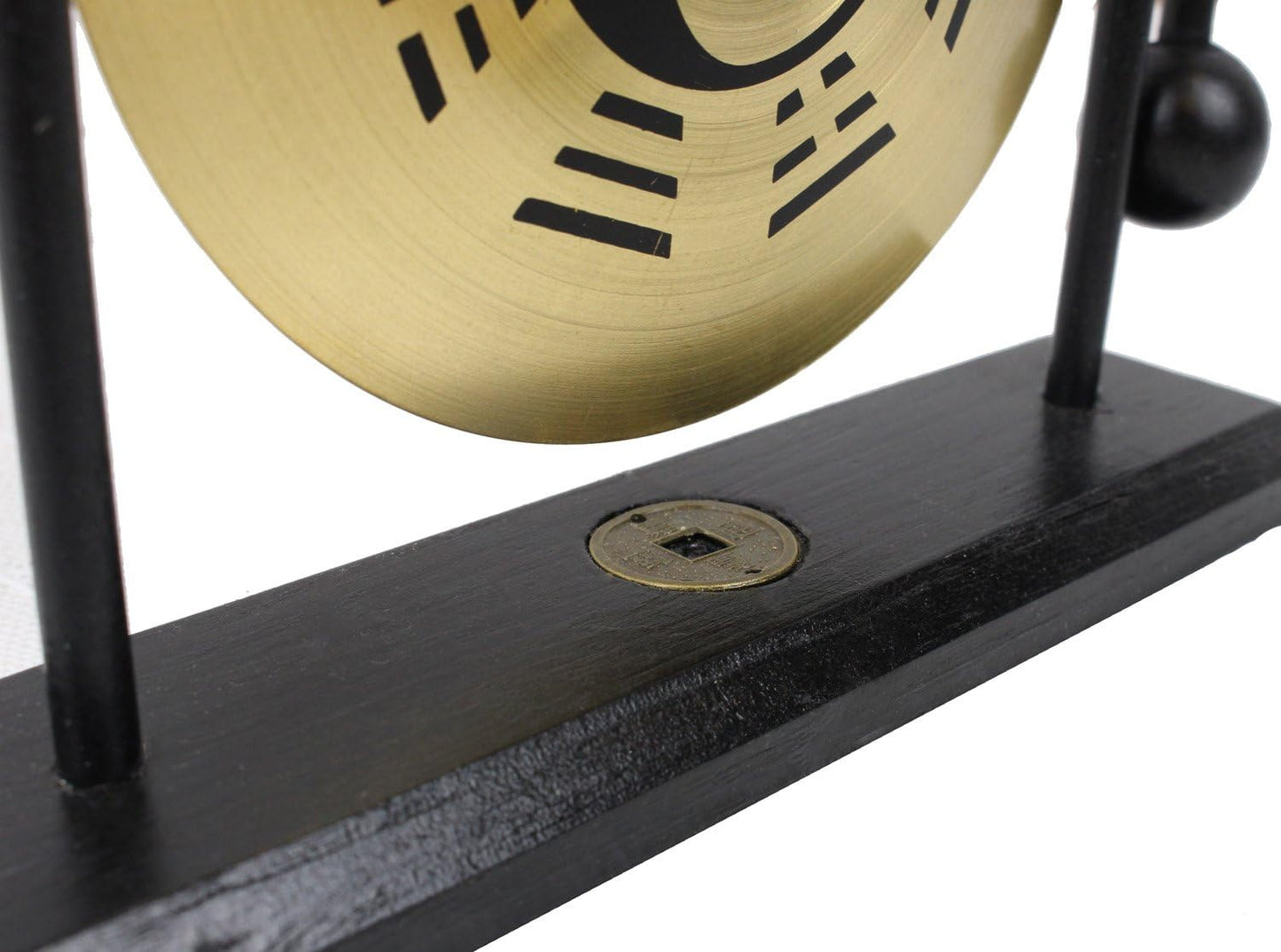 Zen Table Gong Taiji Symbol Feng Shui Meditation Desk Bell Home Decor Housewarming Congratulatory Blessing Gift