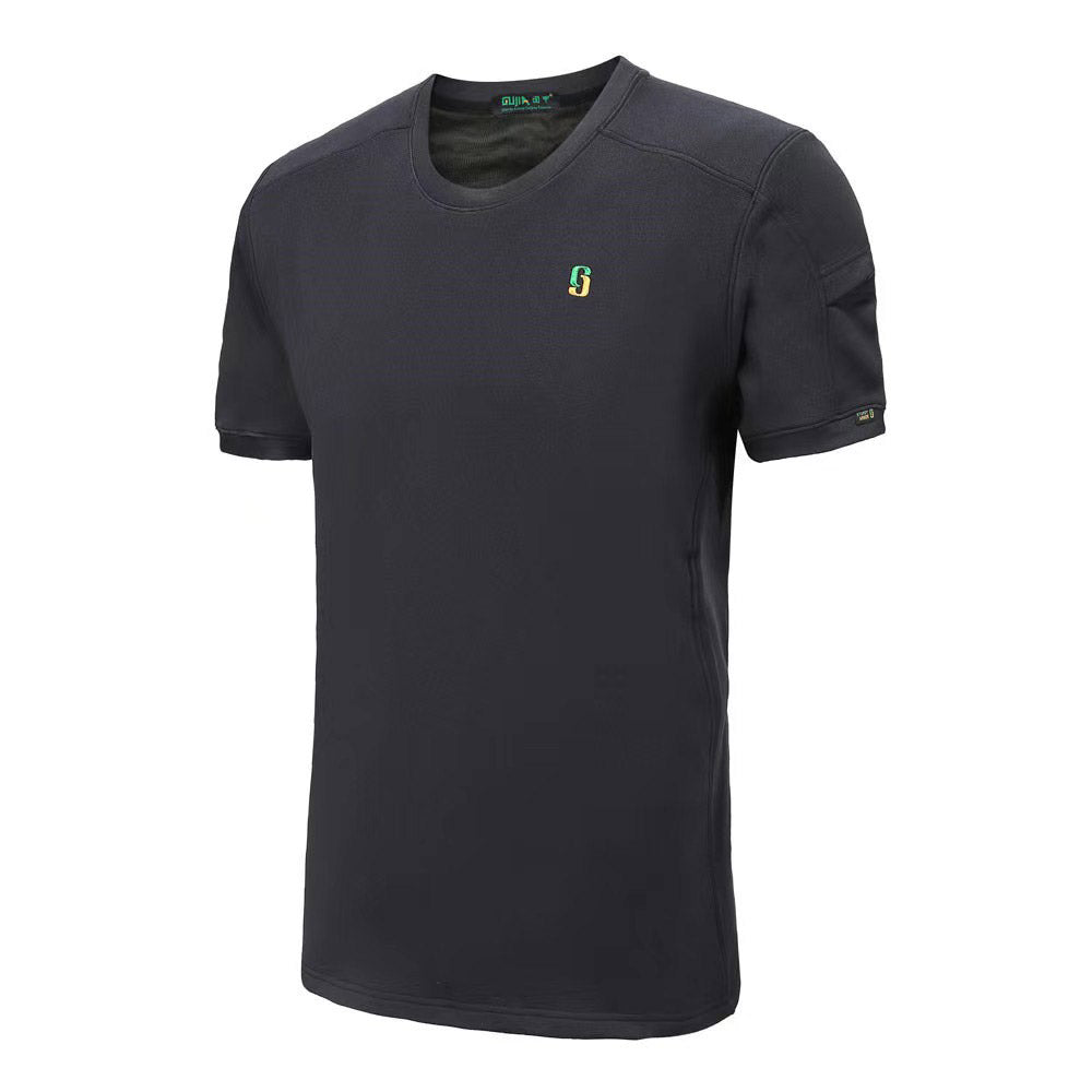 Level 5 cut and stab resistant short-sleeved round neck shirt.